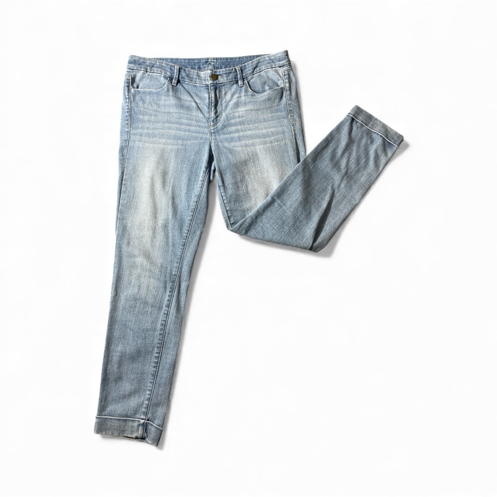 G8- Ann Taylor Light Blue Skinny Jeans Womens 8/10